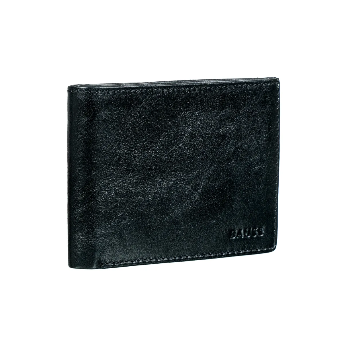 Carteira de Homem em Pele com Porta-moedas e Anti-RFID